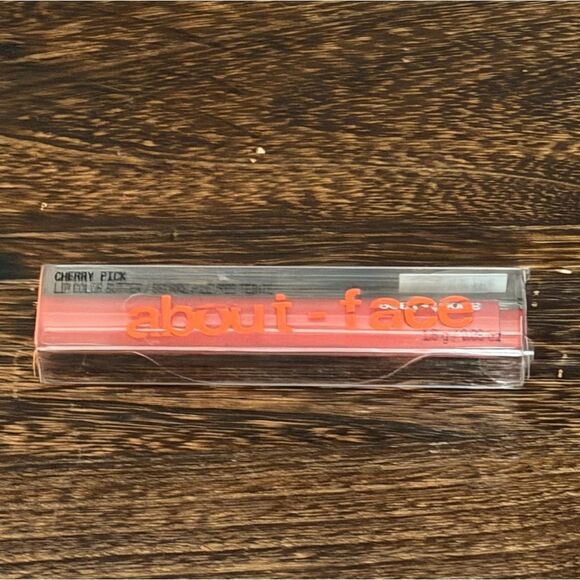 About-Face Bundle Cherry Pick Lip Pencil and Cheek Freak Blush Set. Pinky. New! - Picture 8 of 13